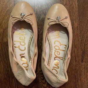 Sam Edelman Felicia Ballet flat soft beige leather (Size 7)
